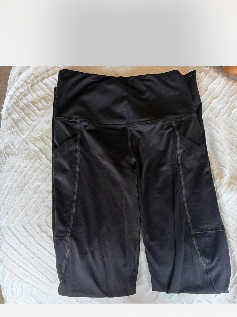 SO Black High-Waist Pocket Leggings